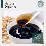 Soeos Soy Sauce Low Sodium, 16.2oz (480ml) 1 Pack, USDA Organic Soy Sauce, Premium Quality Dark Soy Sauce, Pure Ingredients, Marinade for Meat