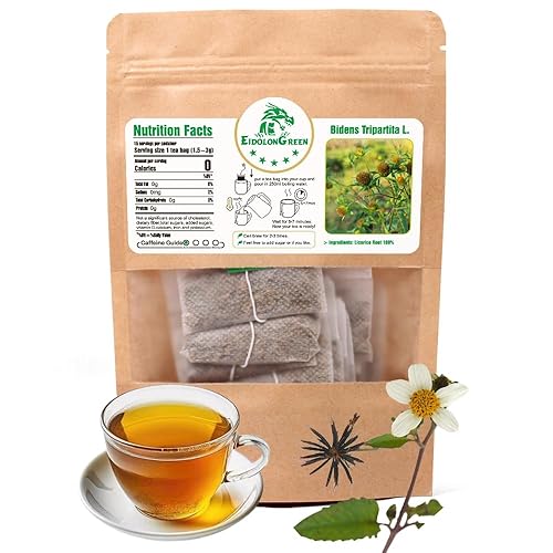 EidolonGreen [China Medicinal Herb] Bidens Tripartita Tea (Bidens Tripartita L./Trifid Bur-marigold/Gui Zhen Cao/???/??? ?) Dried Bulk Herb, Non-GMO