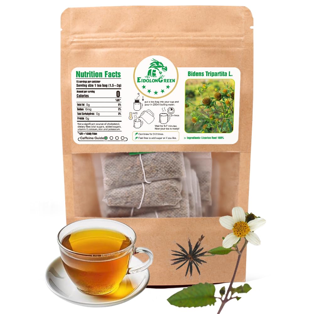 EidolonGreen [China Medicinal Herb] Bidens Tripartita Tea (Bidens Tripartita L./Trifid Bur-marigold/Gui Zhen Cao/???/??? ?) Dried Bulk Herb, Non-GMO