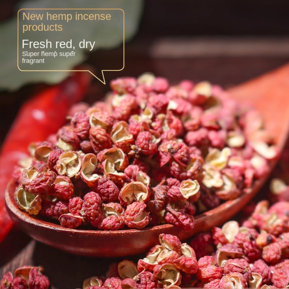 Zercumm Canned Red Flowers Dry Pepper Bottled New Goods Extra Tingly Special Flavor Dahongpao Tea Particles Pepper