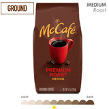 McCafe Premium Roast, Medium Roast Ground Coffee, 12 oz Bag