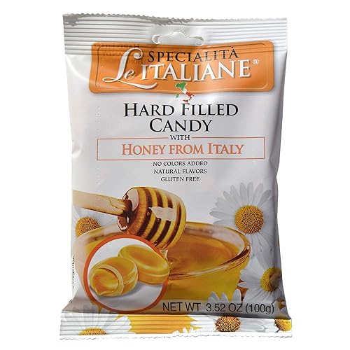 Serra, Filled Candy w/ Italian Honey - Ripiene al Miele Solo Italiano 100g bag (8 pcs)