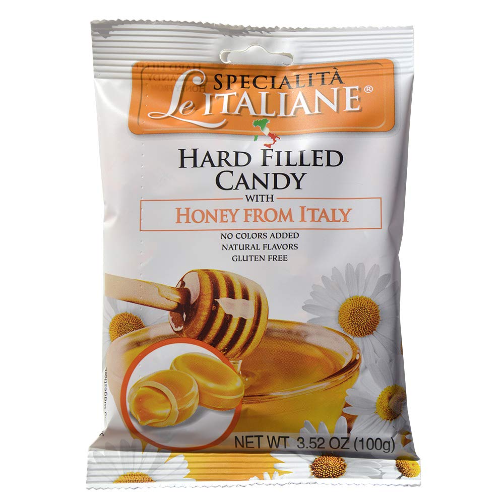 Serra, Filled Candy w/ Italian Honey - Ripiene al Miele Solo Italiano 100g bag (8 pcs)