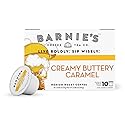 BARNIE'S COFFEE TEA CO., Single Serve Pods and Smooth Flavor Gluten and Fat Free Medium Roast Compatible with Keurig Brewers, Creamy Buttery Caramel