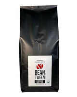 Beantween Coffee: Premium Organic DARK ROAST Whole Bean (5 lb) of 100% Arabica Coffee - Low Acid, MOLD-FREE, Certified Organic, Kosher, Single Origin