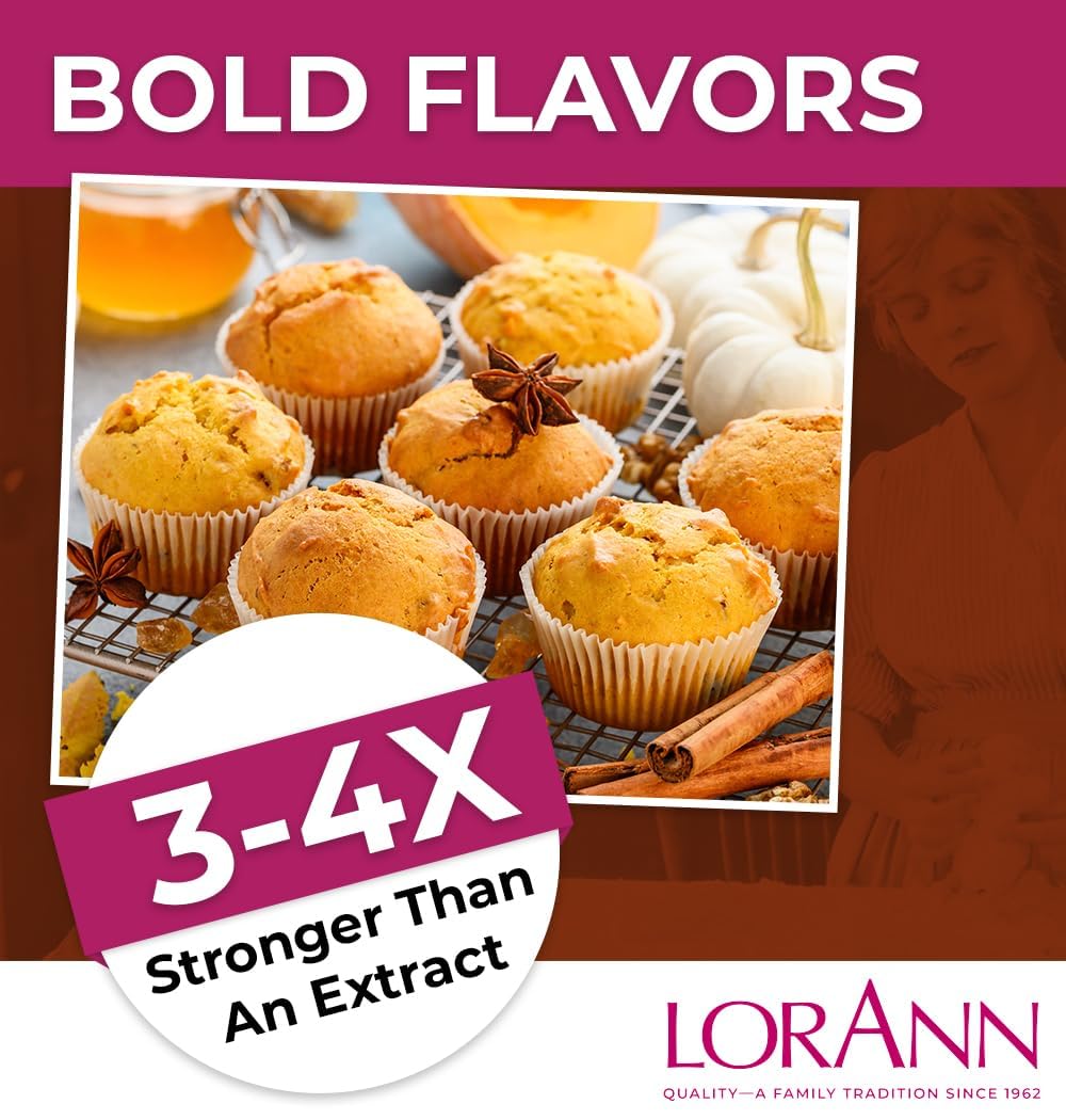 LorAnn Oils Super Strength Flavoring - Used For Candy Making, Flavoring, Baking, Hard Candy, & Flavor Oils - Bold, Natural Flavors 4X Stronger Than