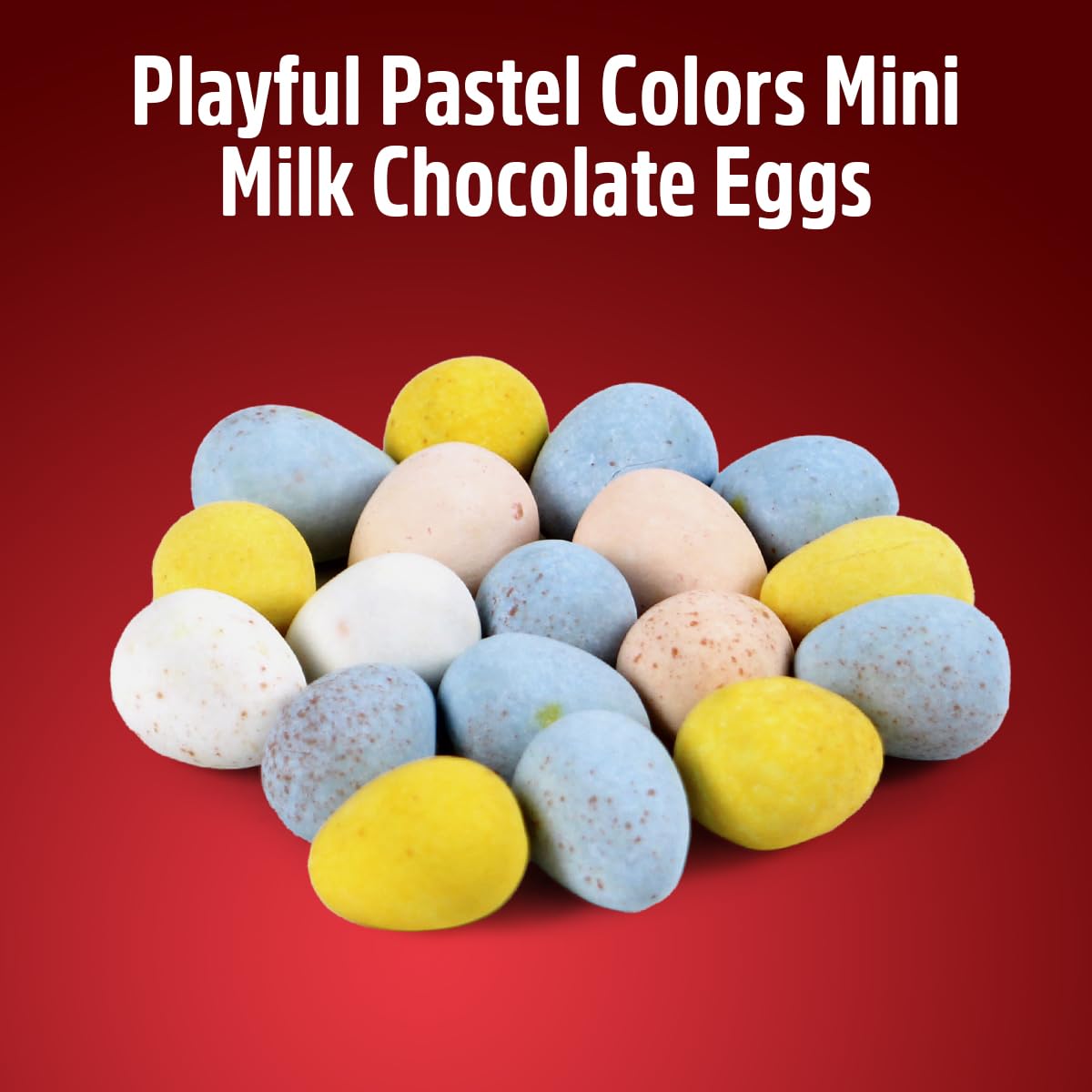 Mini Eggs Milk Chocolate, 2 Bags of Mini Eggs 9oz Each, Creamy Milk Chocolate Mini Eggs, Perfect Chocolate Eggs for Special Occasions, Premium Candy