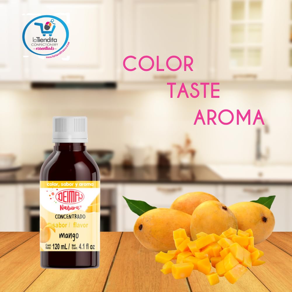Deiman Natura Artificial Food Flavoring Mango Concentrate (4 fl oz)