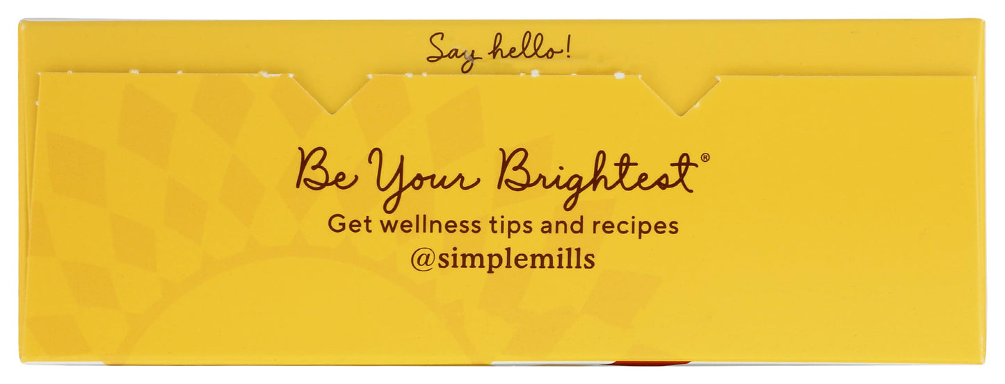 Simple Mills Almond Flour Crackers, Sundried Tomato & Basil, Gluten Free, Flax Seed, Sunflower Seeds, Corn Free, Good for Snacks, Made with whole