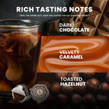 Luxury Instant Espresso - 160mg Caffeine, Hot or Iced Instant Coffees, Cold Brew Coffee, Double Shot Espresso, 24 Counts, 100 Arabica, Sugar Free, No