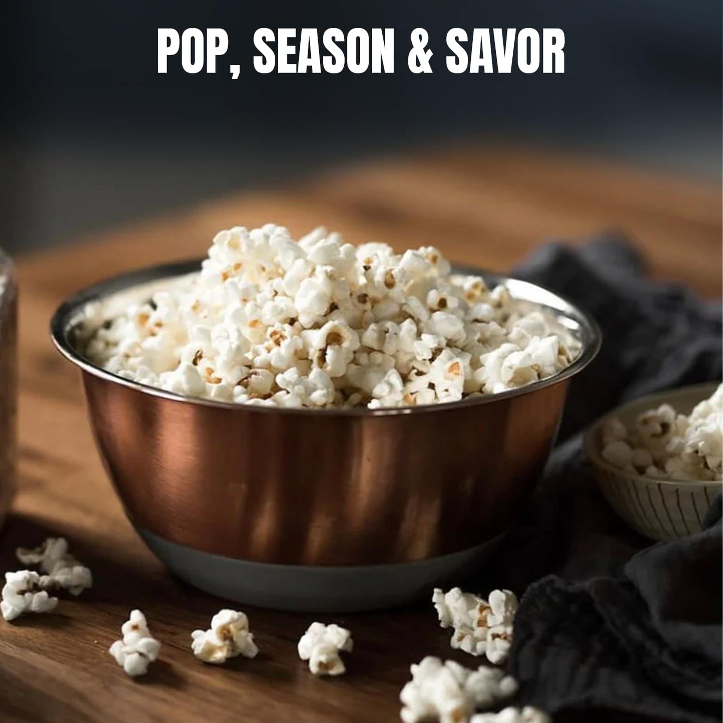 Marsh Hen Mill Indigo Popcorn Kernels | Vibrant Blue Kernels That Pop into Crisp White Flakes | Gluten-Free & Non-GMO | Healthy Snack for Gourmet