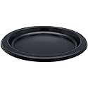 Genuine Joe GJO-10332 Plates,rnd,plastic,7-blk