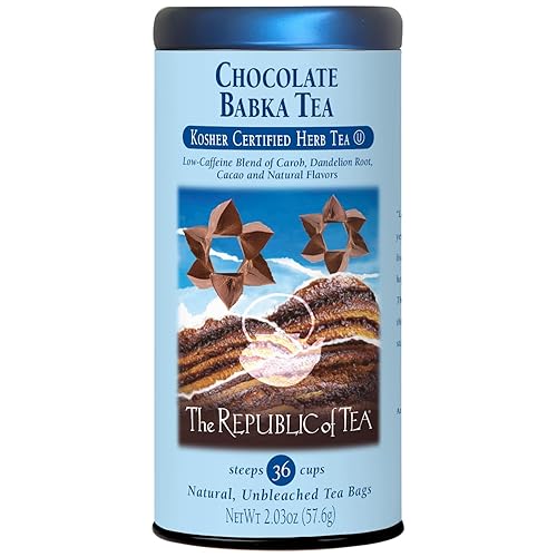 The Republic of Tea - Chocolate Babka Red Herbal Tea - 36 Tea Bags