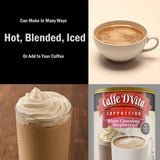 Caffe D'Vita White Chocolate Raspberry Cappuccino (16 oz)