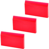 AHCHAY 2-inch Extra Small Rubber Squeegee Flexible and Soft Non Scratching for Resin 3D Printing Cleanup, Car Rear Glass Cleaning, Mirror Cleaning