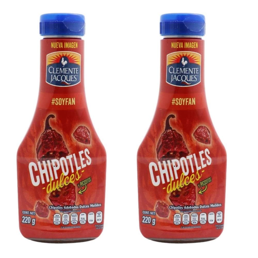 Chiles Chipotles Dulces Adobados Molidos Relish Molidos Adobados Clemente Jacques - Sweet Chipotle Peppers In Adobo Sauce 7.7 Ounces Clemente Jacques