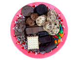 Valentine Day Gift Basket Hand-Crafted stuffed with chocolates, cookies, snacks, candies, Gifts for Women, Love, Families, Appreciation, Men, Thank