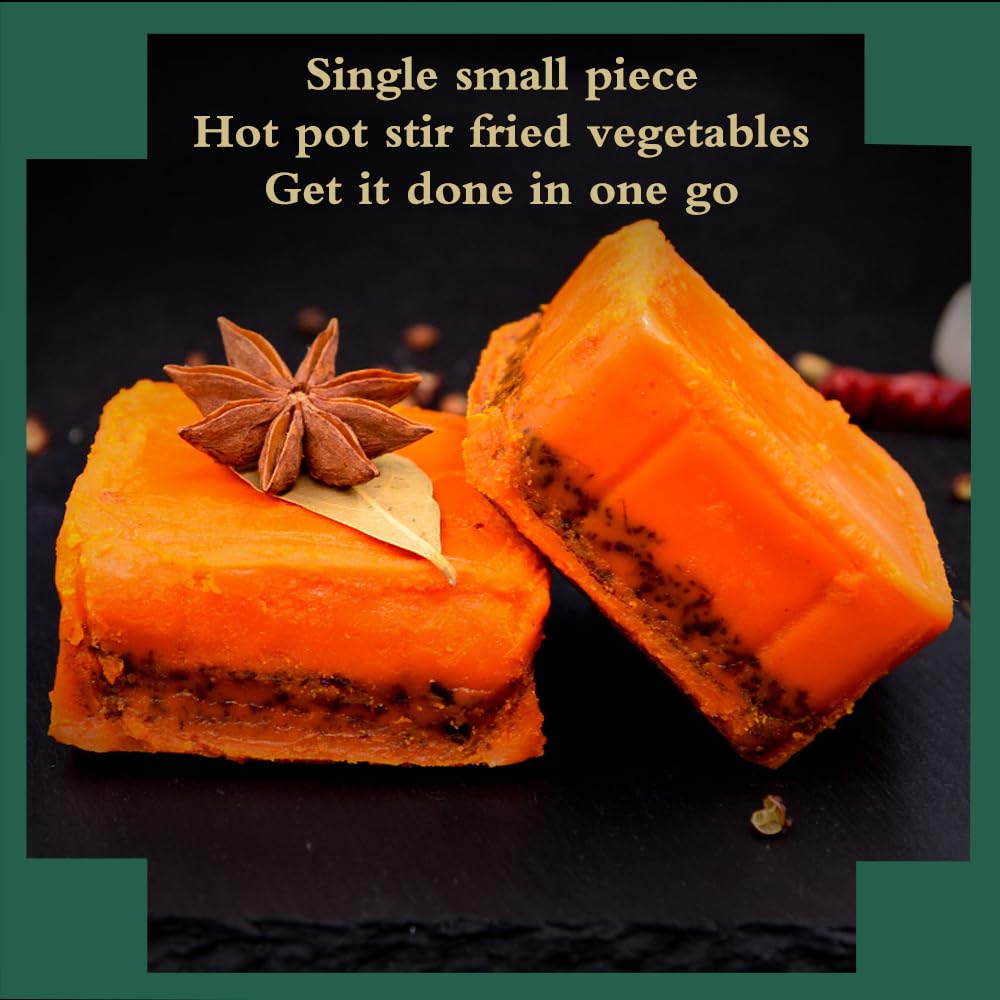 12.69 Oz (360g) Chongqing Qiaotou Hot Pot Base, Spicy And Fresh Hot Pot Base, Material