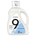9 Elements Liquid Laundry Detergent, Unscented, Vinegar Powered, 92 fl oz, 1 count