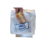 Deli Flip Top Sandwich Meat Bags, Saddle Pack, 10" x 8" (case of 2,000)