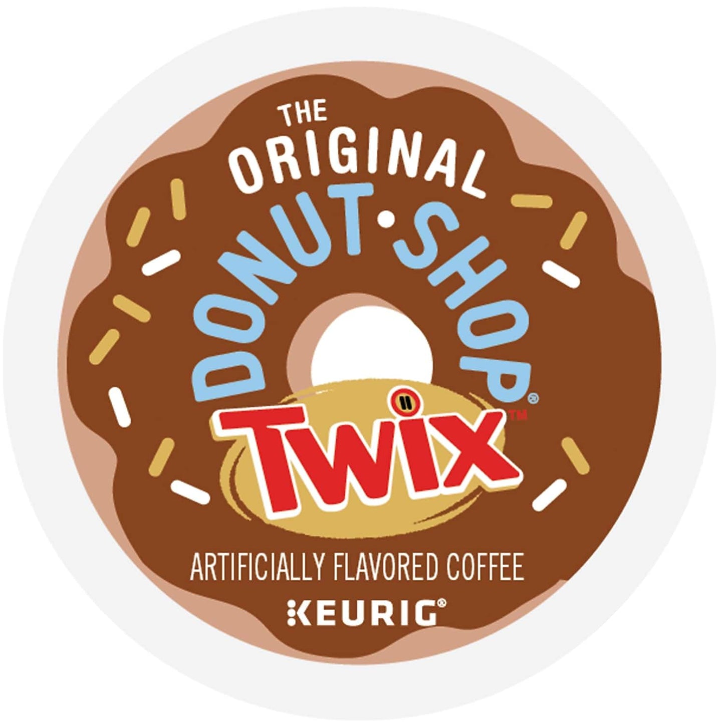The Original Donut Shop Twix Coffee Keurig K-Cup Pods, Medium Roast, 24/Box (5000368824)