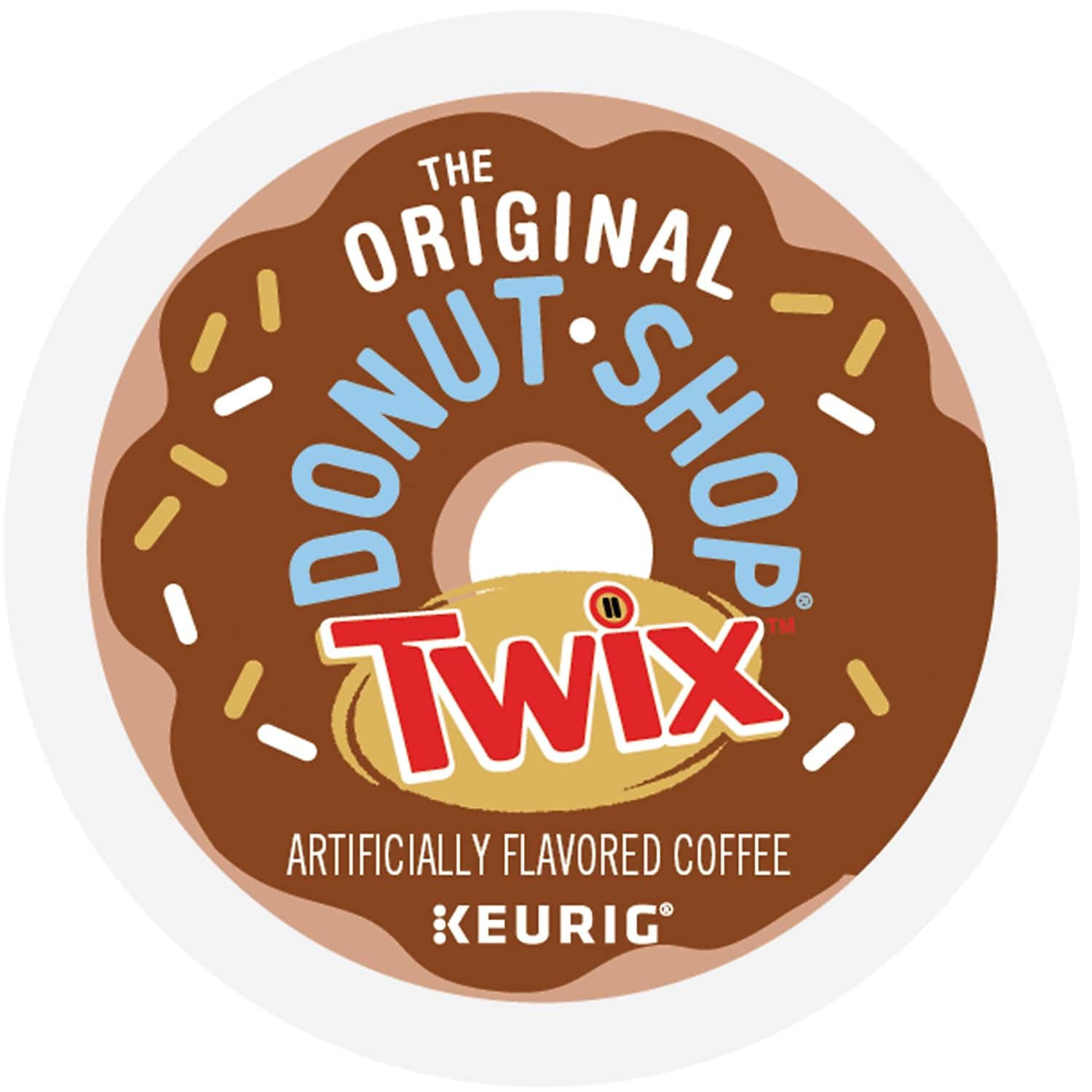 The Original Donut Shop Twix Coffee Keurig K-Cup Pods, Medium Roast, 24/Box (5000368824)