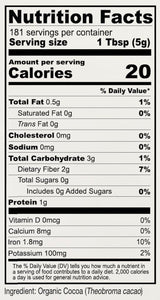 Anthony's Organic Cocoa Powder, 2 lb, Gluten Free, Non GMO, Unsweetened