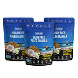Inrive Paleo Grain Free, Gluten Free Granola (Coconut Vanilla), Non GMO, No Refined Sugar, Soy-Free, Kosher, 3 Pack, 8oz