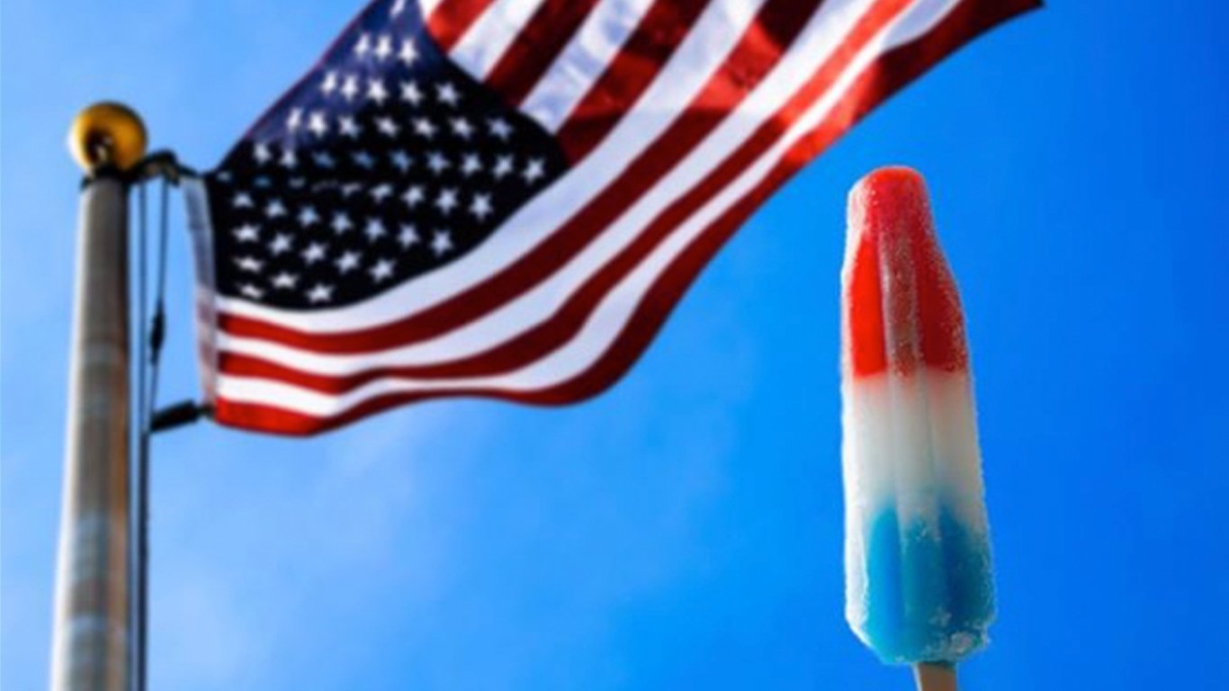 Bomb Pop Original Ice Pop, 12 Pack