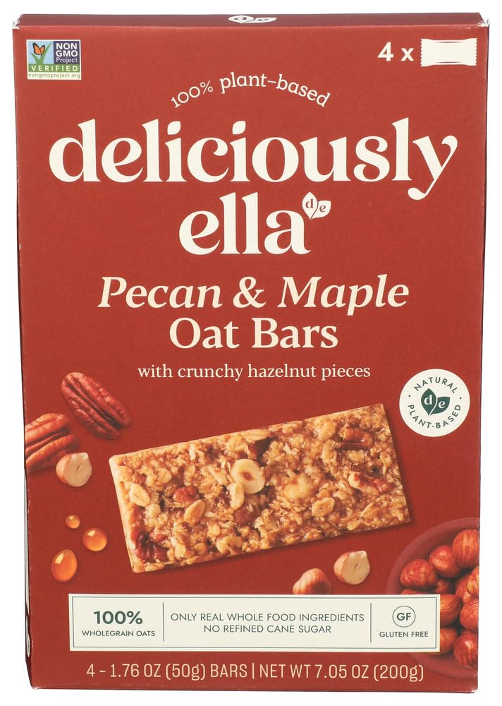 Hazelnut, Pecan & Maple Oat Bar, 4 ct