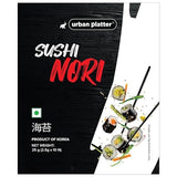 Urban Platter Sushi Nori Sheets (Roasted Seaweed Laver), 10 Sheets / 30 Grams