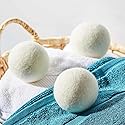 SEDLAV Natural Wool Dryer Balls - Earth Breeze Laundry Sheets Alternative - Wool Dryer Balls Laundry Reusable - Reduces Wrinkles, Energy Saving (4)