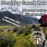 Healthy Snack Care Package - 30 Count Gift Box with Crunchy, Low Calorie, and Wholesome Snacks - Great for Office, College, and Students - Assembled