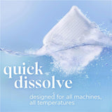 Tide evo Laundry Detergent Free & Gentle Works on 100% of Common Stains Concentrated Travel Detergent HE Compatible and Instant Dissolve Fights Stains