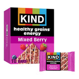 KIND Healthy Grains Energy Bars, Mixed Berry, Gluten Free, Healthy Snacks, 19g Whole Grains, 10 Count