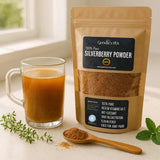 Angel's Peel Lounge Silverberry Powder - 100% Natural Superfood Rich in Vitamin C - Immune Support for Smoothies, Juices & Beverages - 8 fl oz