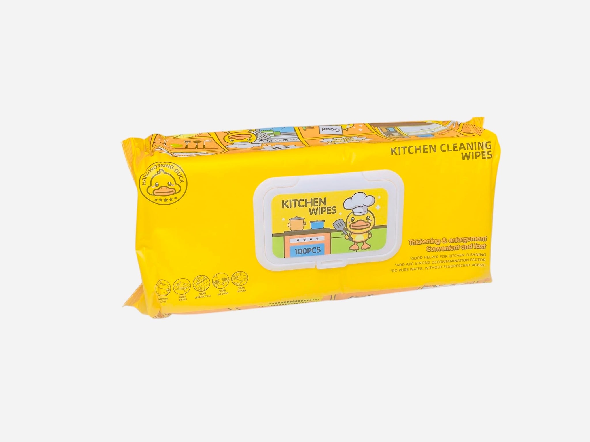 Multifunctional cleaning wet wipes for kitchen furniture sofas tables floor glass. also clean car interiors household appliances.with strong stain