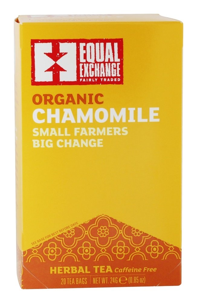 Equal Exchange Organic Chamomile Tea 20 Bags Box
