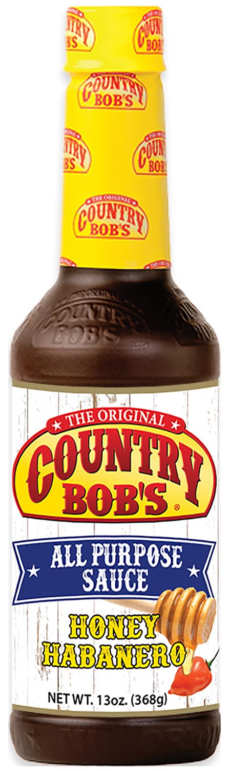Country Bob's - Honey Habanero Sauce - 13 oz (Pack of 1)