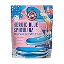 Suncore Foods Heroic Blue Spirulina Pancake & Waffle Mix, Non-GMO, 20oz (1 Pack)