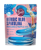 Suncore Foods Heroic Blue Spirulina Pancake & Waffle Mix, Non-GMO, 20oz (1 Pack)