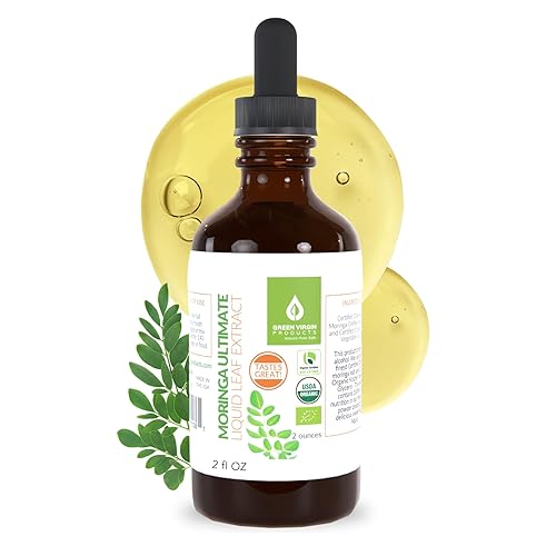 Green Virgin Moringa Ultimate Liquid Leaf Extract - 2 Fl Oz (Pack of 1)