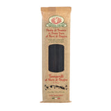 Rustichella d'Abruzzo Tonnarelli with Squid Ink, Long Italian Pasta with Cuttlefish, Ideal for Shellfish, Spicy Fish Sauce & Olive Oil Dishes