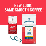 Cameron's Coffee Roasted Ground Coffee Bag, Flavored, French Vanilla, 12 Ounce (Packaging may vary)