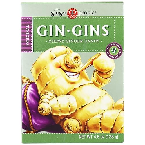 Ginger People Gingins Chewy Orig Box 4.5 Oz