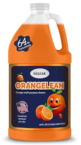 Multi Purpose Cleaner Pet Odor eliminator 64oz - Concentrate MAKES 32 GALLON - MADE IN USA- pH Neutral - Strong Floor Cleaner Odor eliminator - Stain