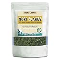 Premium Natural Dried Nori Flakes - 100% Pure Raw Seaweed, Unsalted, Rich in Iodine & Minerals, 4.0 oz (113g) for Soup, Salad & Sushi Topping