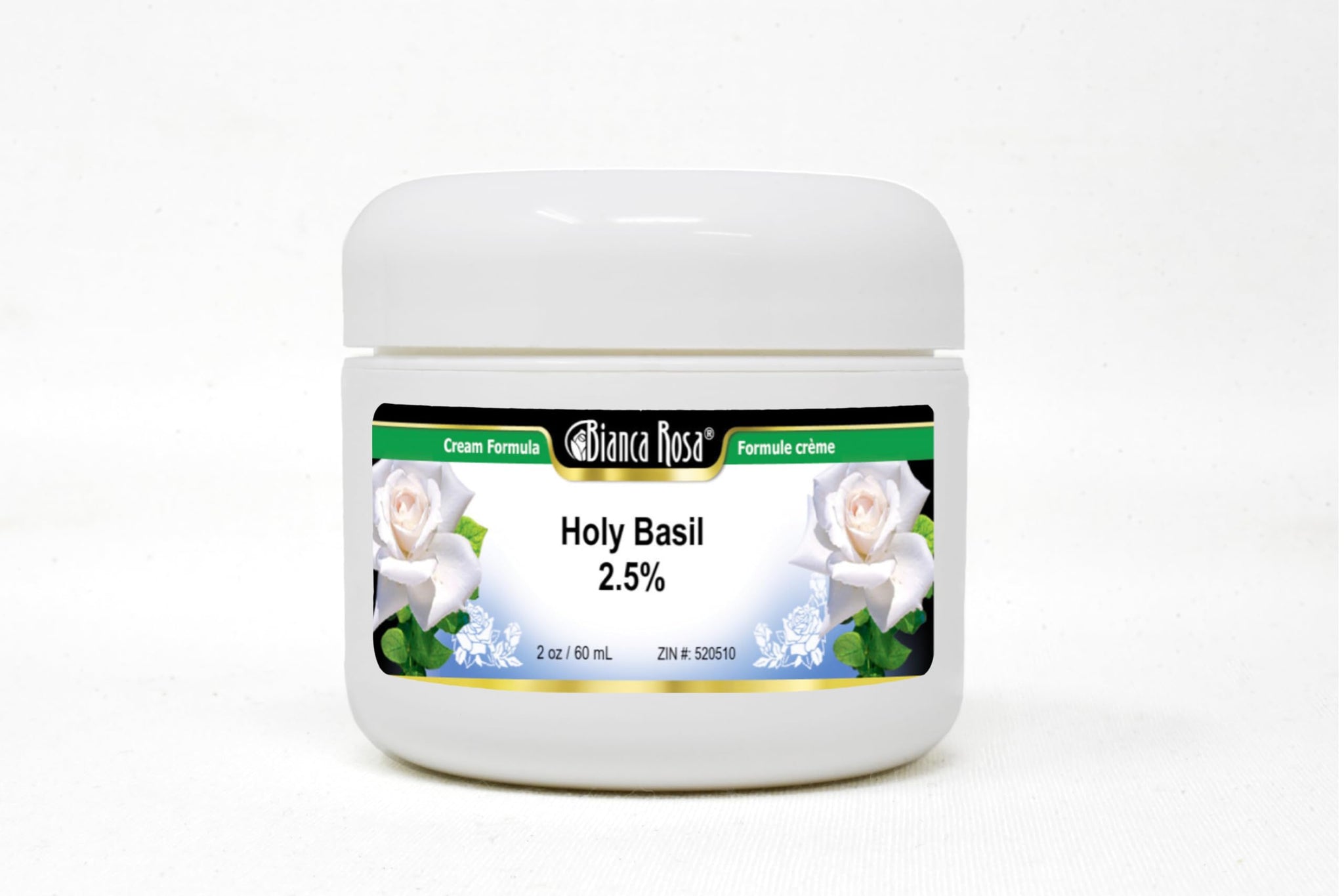 Bianca Rosa Holy Basil 2.5% Cream (2 oz, ZIN: 520510) - 3 Pack