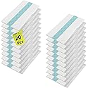 Vulxogo 20 Packs of Mop Replacement Pads,Disposable Hard Floor Vacuum Cleaner Pad Refills Compatible with VACMOP Pro VM252 VM251 VM250 VM200 VC205