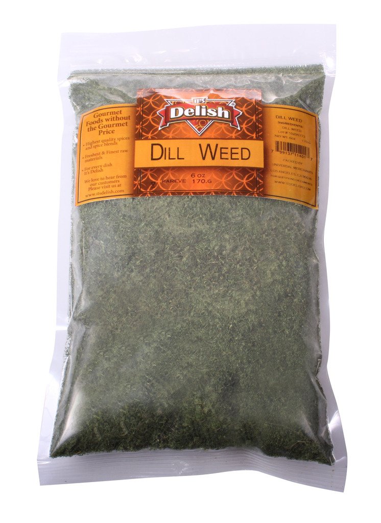 Dried Dill Weed by Its Delish, 10 lbs Bulk Bag, Premium All Natural Fresh Dry Dill Spice Herb to Season Soups, Fish, Chicken, Salad Dressing, Dips
